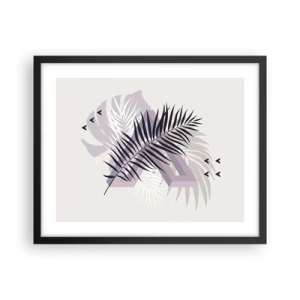 Poster în ramă neagră - Umbra unei umbre - 50x40 cm