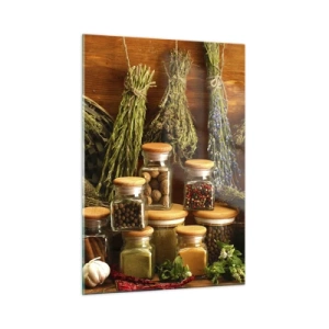 Tablou pe sticlă - Vrăjitorie de bucătărie - 50x70 cm