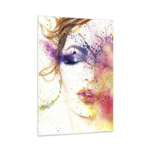 Tablou pe sticlă - Amețeala curcubeului - 50x70 cm