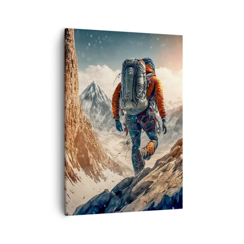 Tablou pe pânză - Războinic singuratic - 50x70 cm