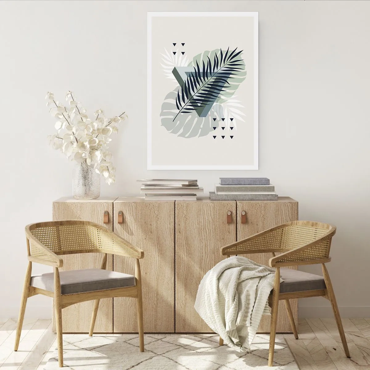 Poster - Natura și geometria - două ordine? - 50x70 cm