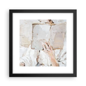 Poster în ramă neagră - Într-o altă lume - 30x30 cm