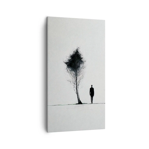 Tablou pe pânză - Noi toți rătăcim - 45x80 cm