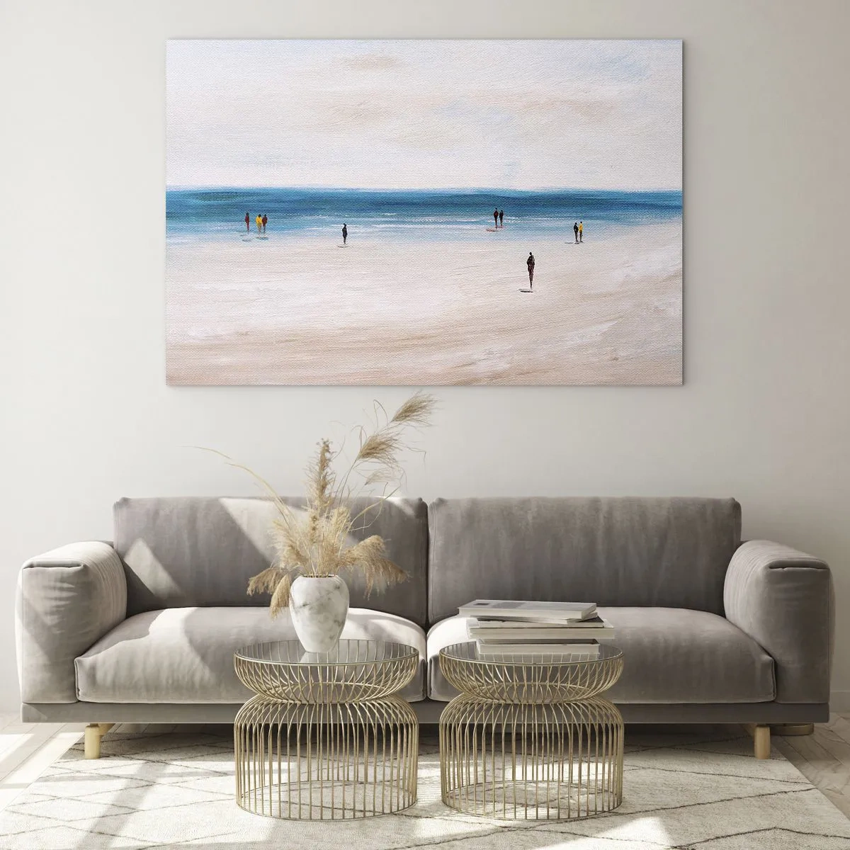 Tablou pe sticlă - Nevoia naturală - 120x80 cm