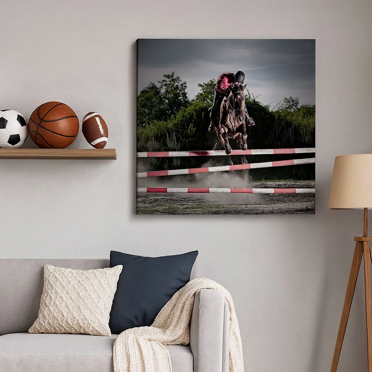 Tablou pe pânză - Împreună pentru victorie - 30x30 cm