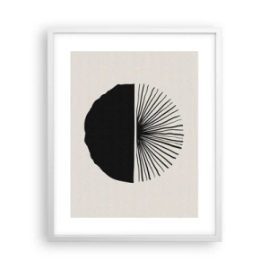 Poster în ramă albă - Gama de posibilități - 40x50 cm