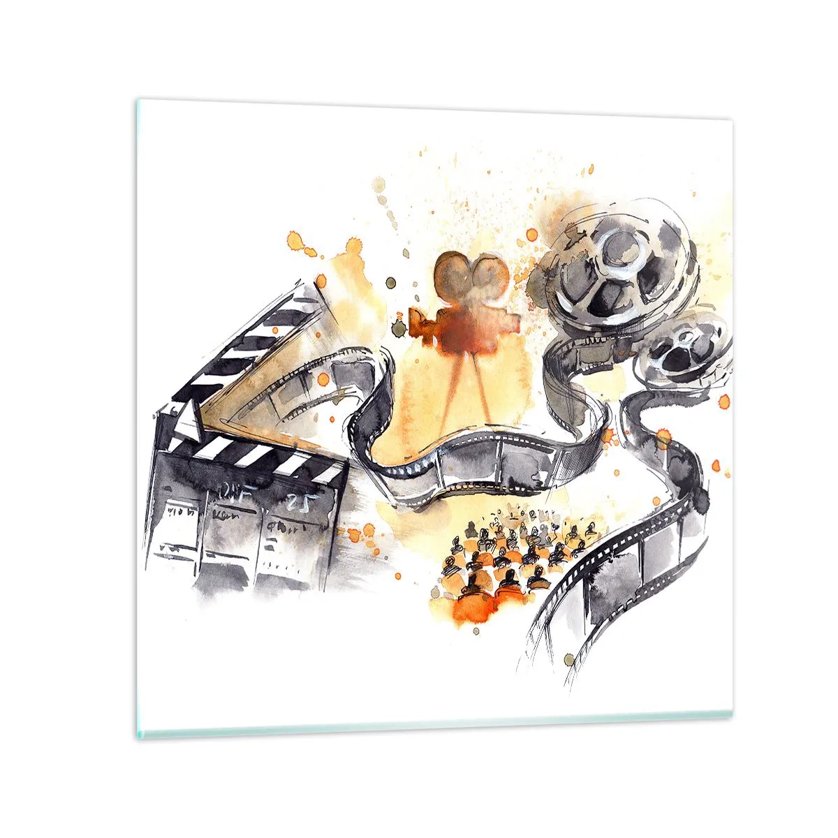 Tablou pe sticlă - În țara viselor - 40x40 cm