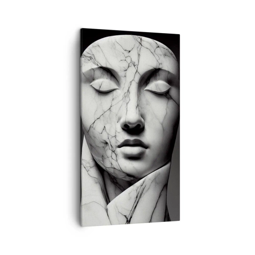 Tablou pe pânză - Forme de marmură - 45x80 cm