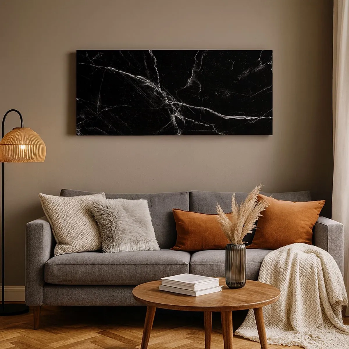 Tablou pe pânză - Viața secretă a unei pietre - 100x40 cm