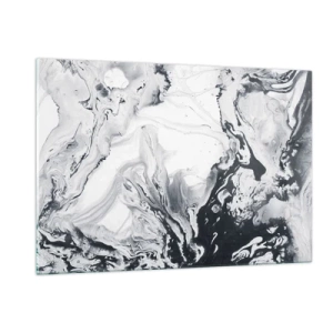 Tablou pe sticlă - Interiorul Pământului - 120x80 cm