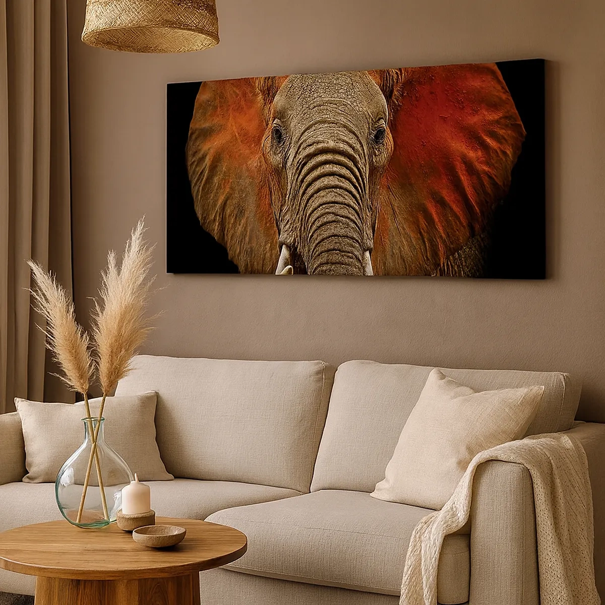 Tablou pe pânză - Sunt sălbatic, și tu? - 30x30 cm