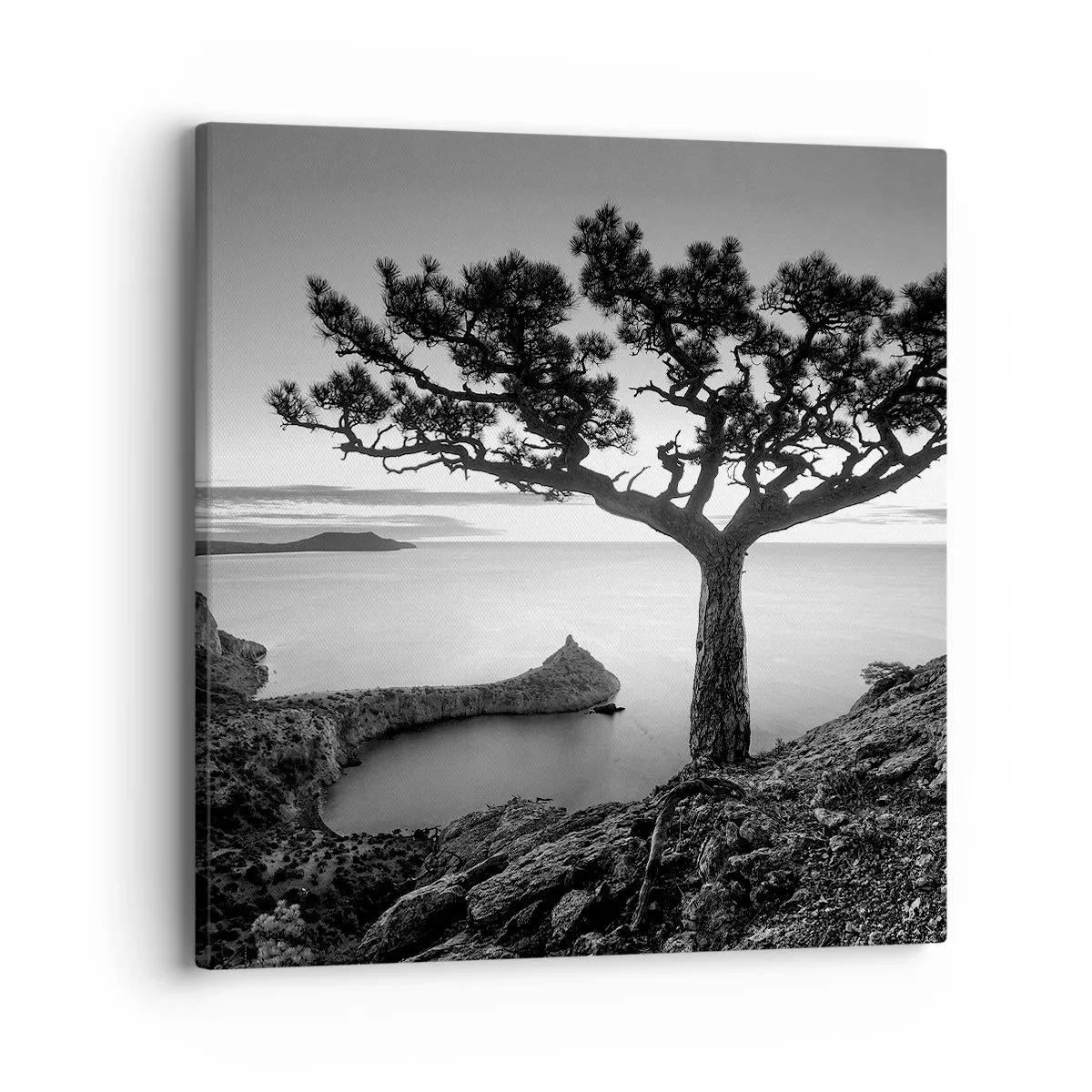 Tablou pe pânză - Liniște până la orizont - 40x40 cm