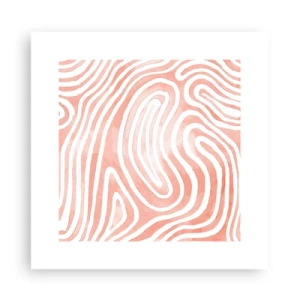 Poster - Într-un labirint de coral - 30x30 cm