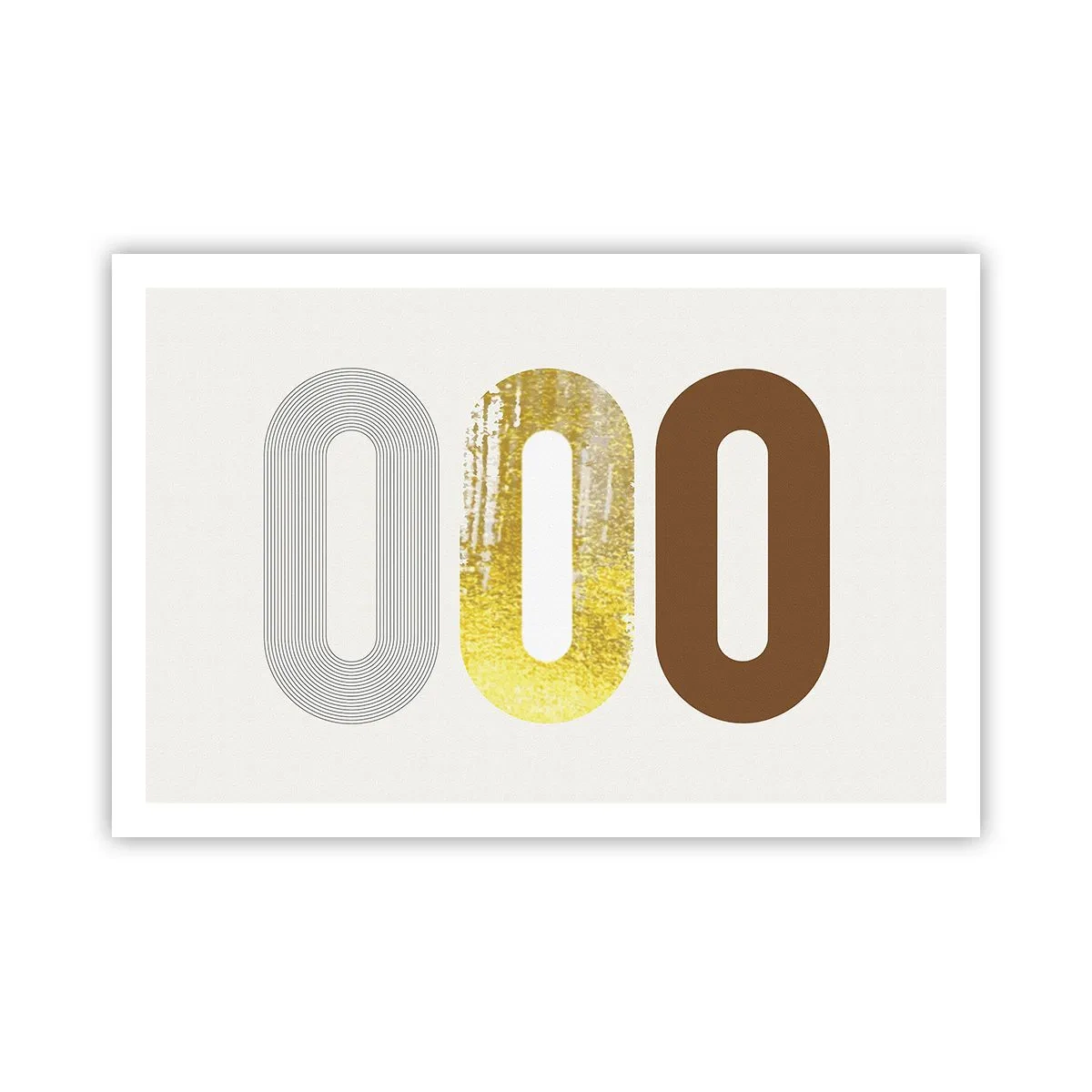 Poster - Ooo! - 91x61 cm