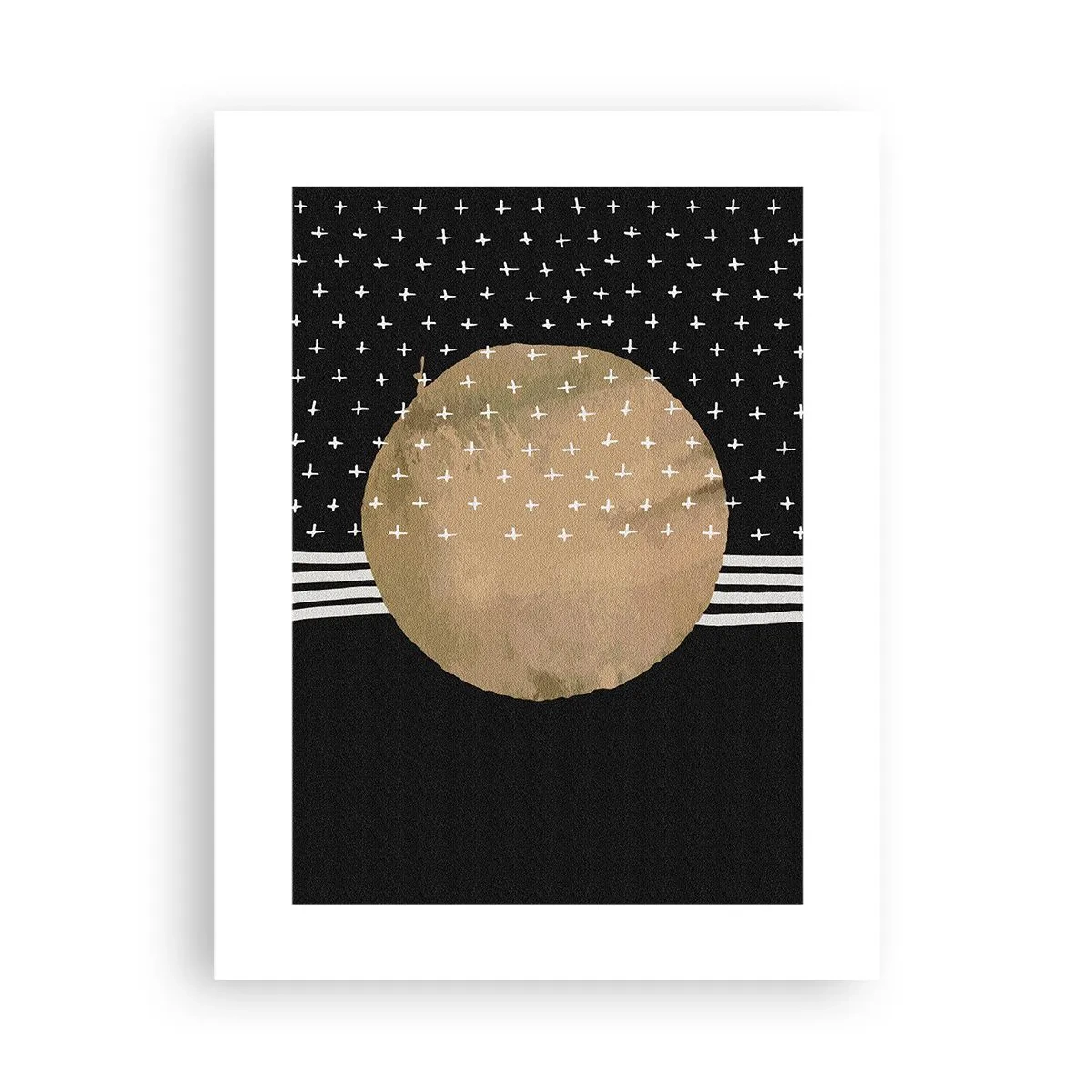 Poster - Compoziție: steagul galactic - 30x40 cm