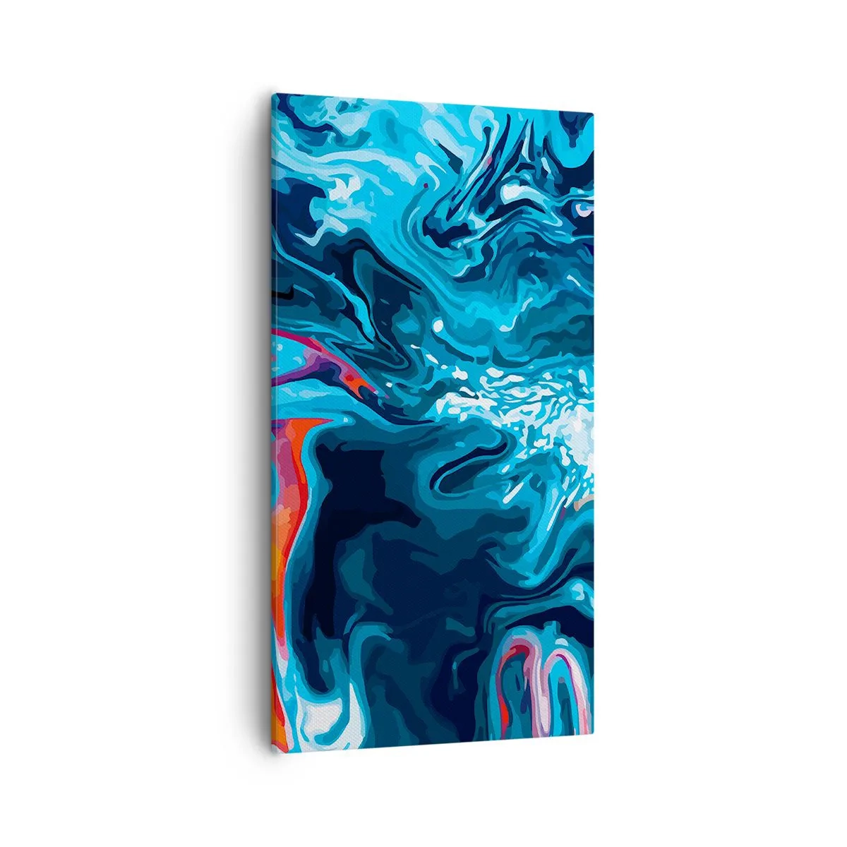 Tablou pe pânză - Călătorie spre centrul cerului - 55x100 cm