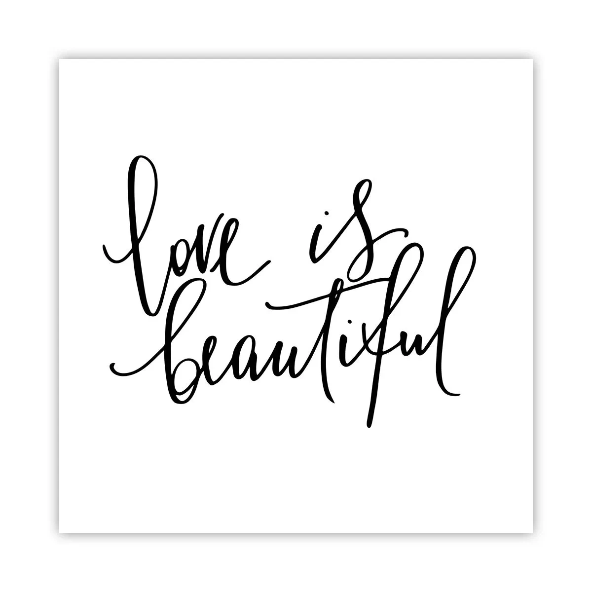 Poster - Citiți și repetați - 50x50 cm