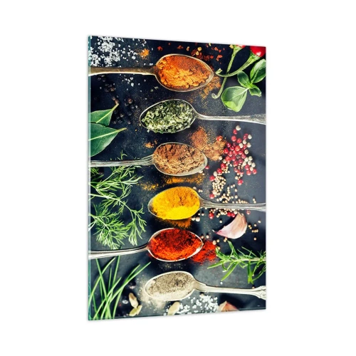 Tablou pe sticlă - Magie culinară - 50x70 cm