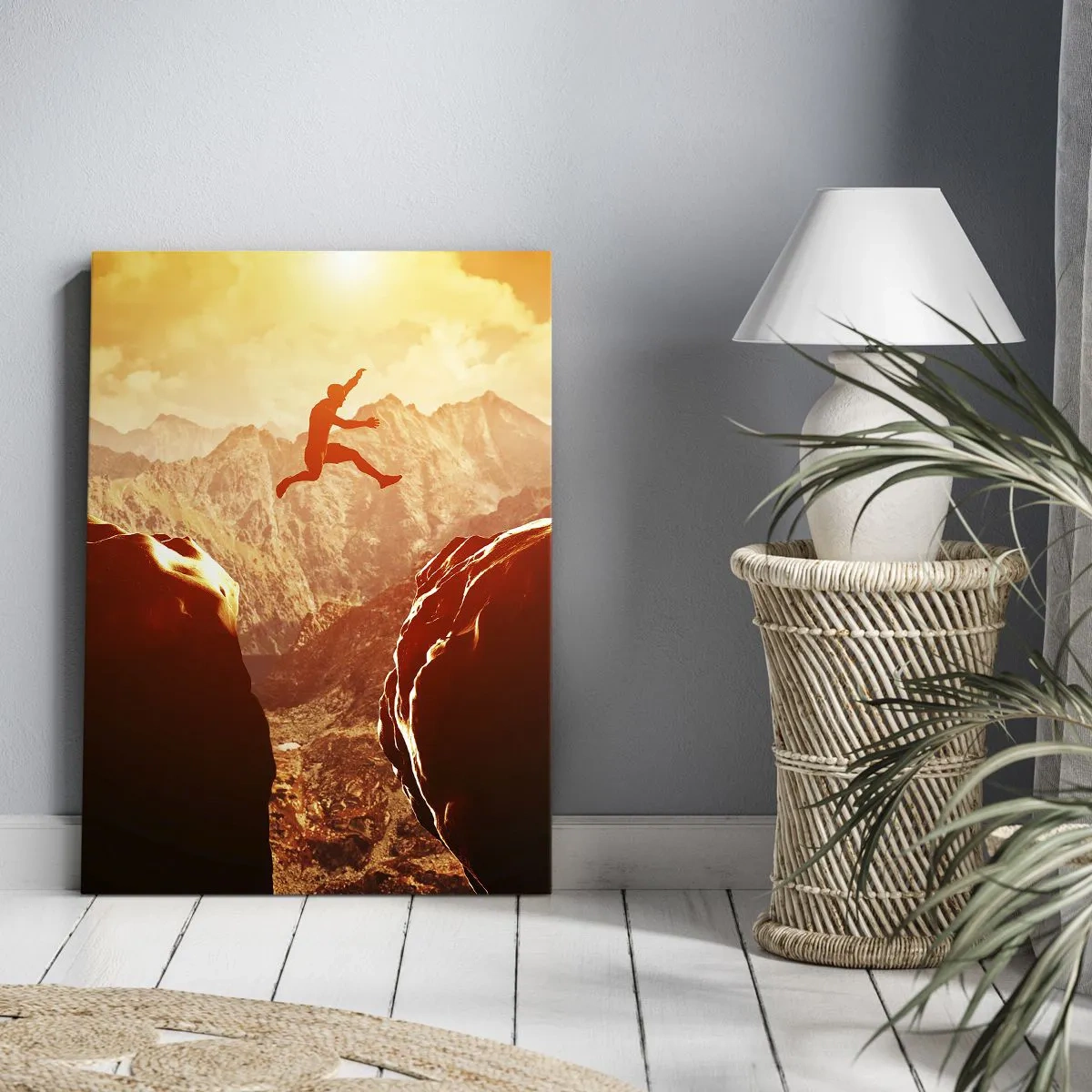 Tablou pe pânză - Trecând frontierele - 70x100 cm