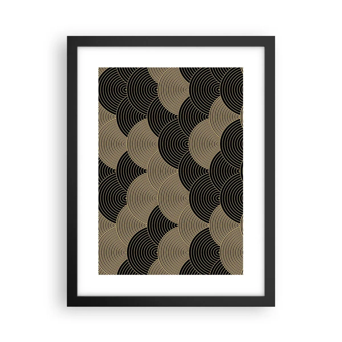 Poster în ramă neagră - Unitate în multiplicitate - 30x40 cm