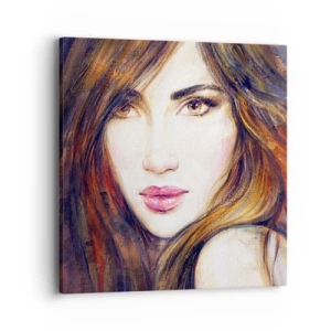 Tablou pe pânză - Un bănuț pentru gândurile tale - 40x40 cm