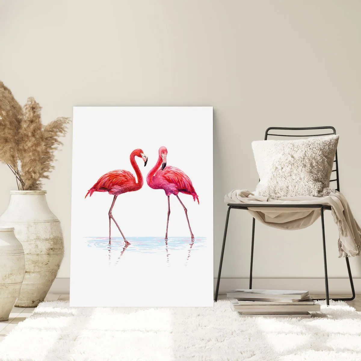 Poster - Pink randez-vous - 70x100 cm