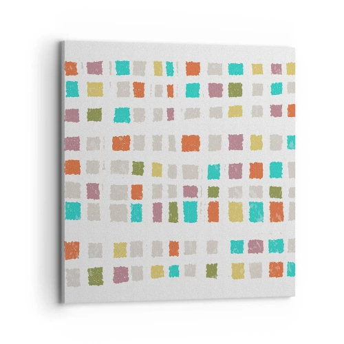 Tablou pe pânză - Joc necunoscut - 70x70 cm