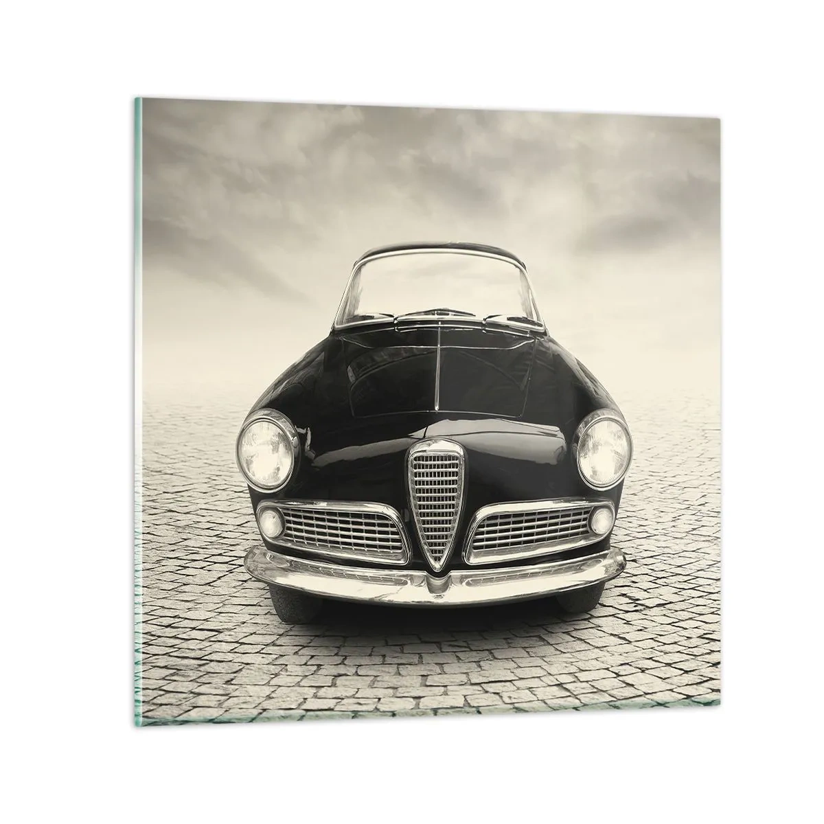 Tablou pe sticlă - Și cum să nu mă iubești? - 60x60 cm