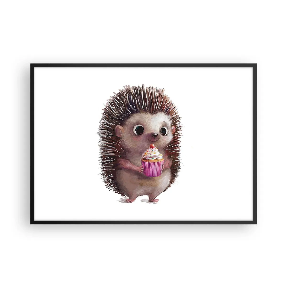 Poster în ramă neagră - Fiecare zi este o sărbătoare - 100x70 cm