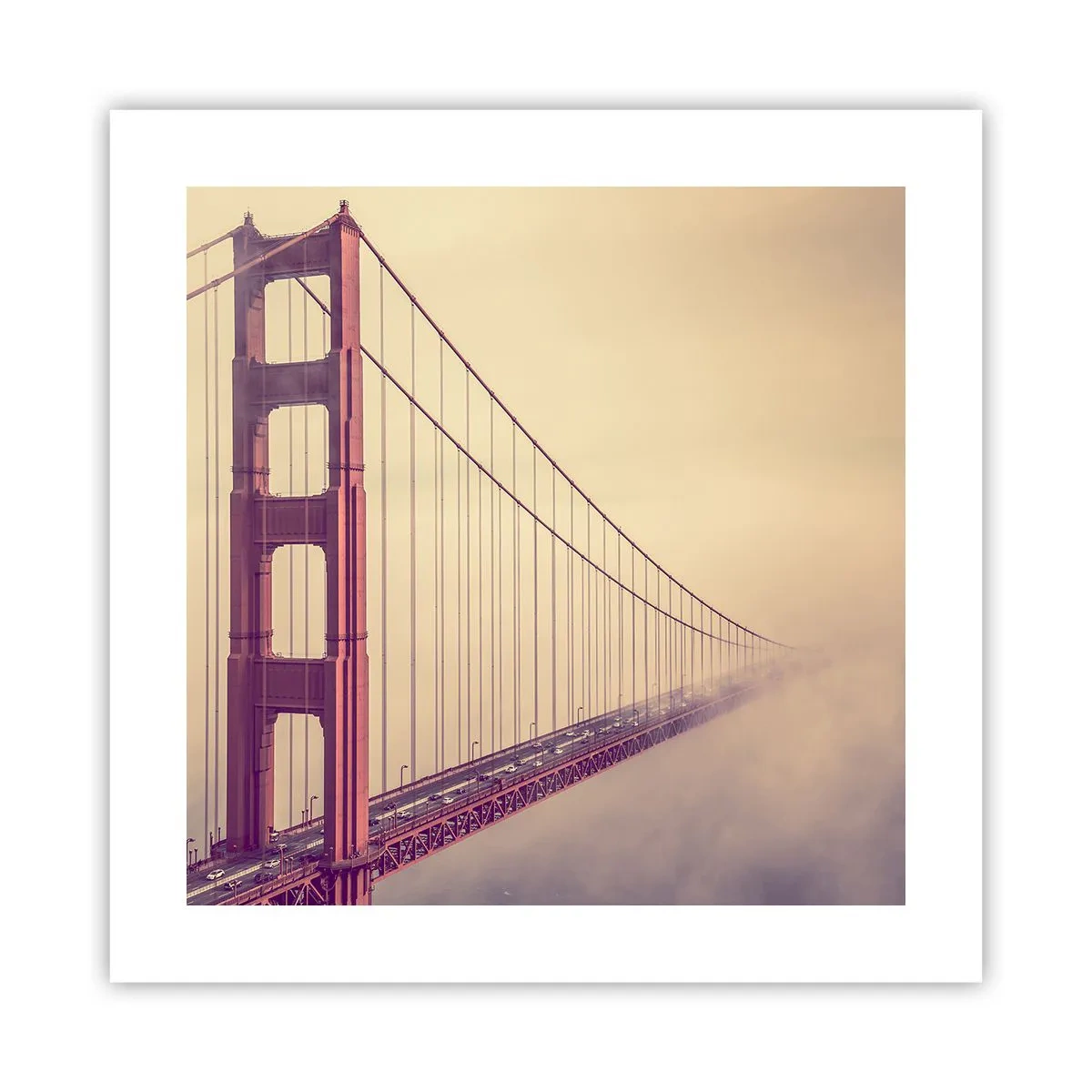 Poster - Între cer și pământ - 40x40 cm