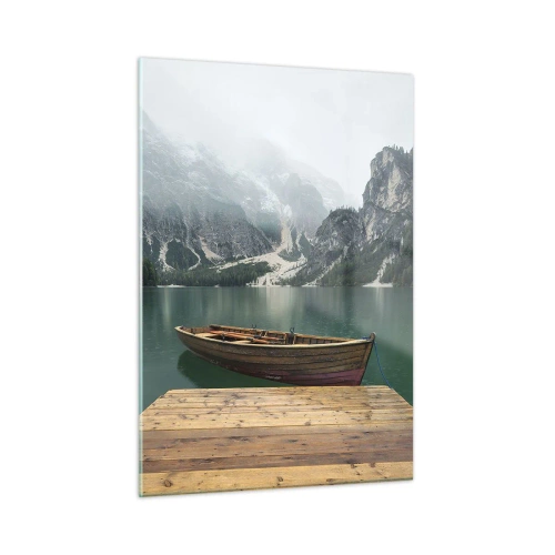 Tablou pe sticlă - Și frunțile mândre - 50x70 cm