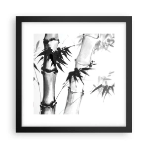 Poster în ramă neagră - Primul-plan al Orientului - 30x30 cm