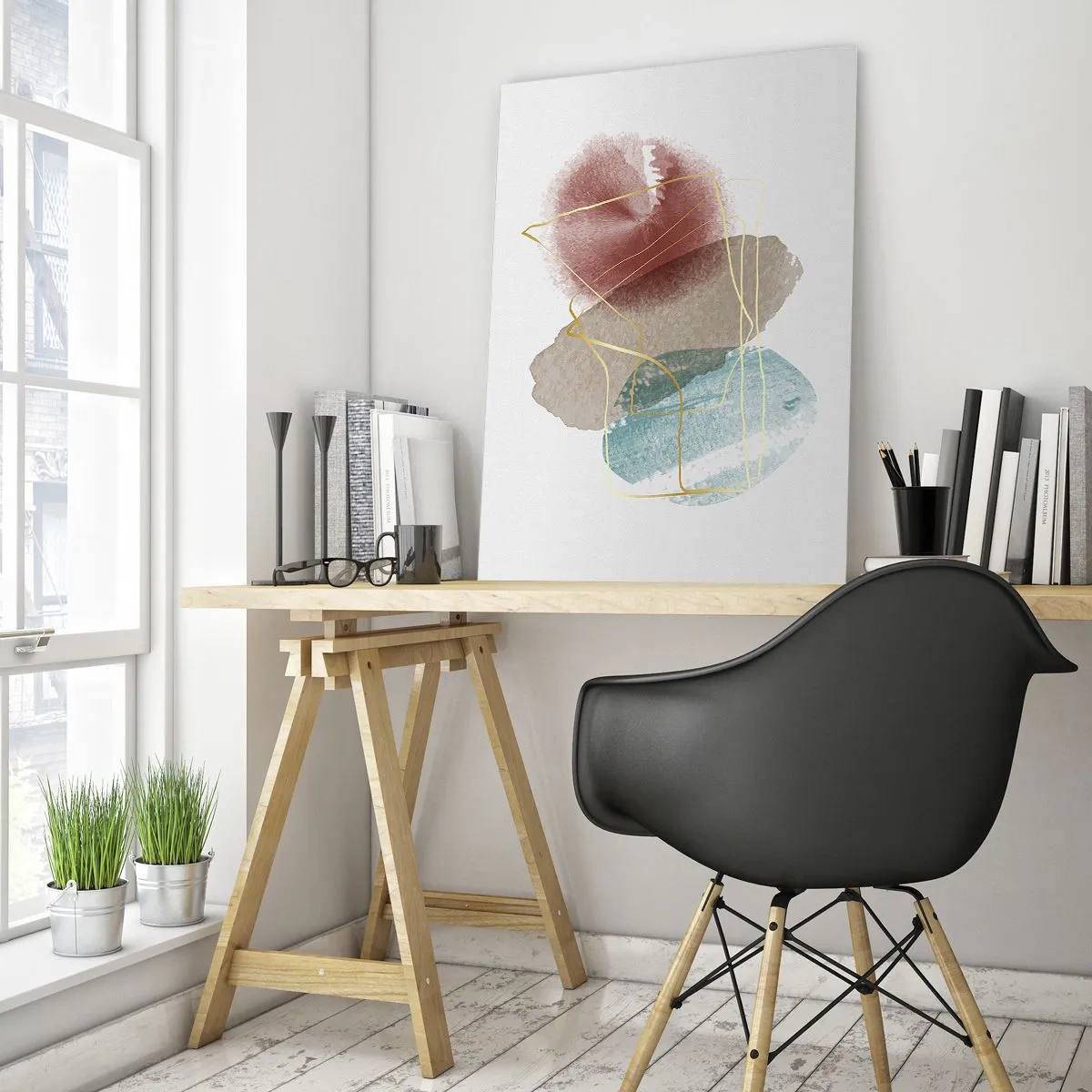 Tablou pe sticlă - Mărgele de spațiu - 50x70 cm