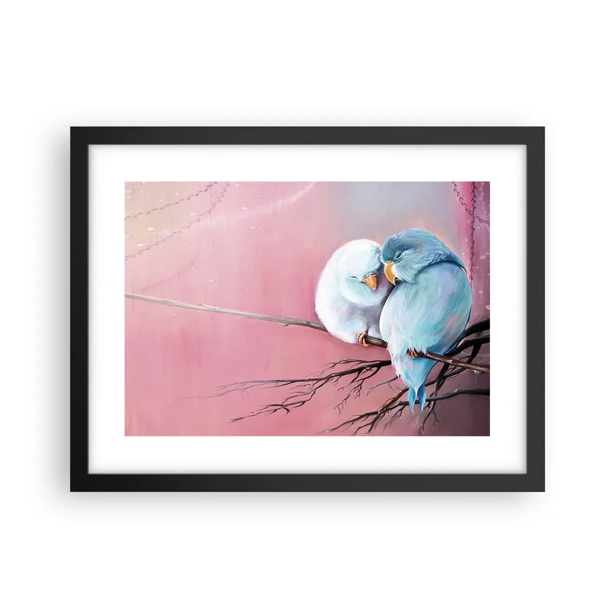 Poster în ramă neagră - Ce mai este de adăugat?... - 40x30 cm