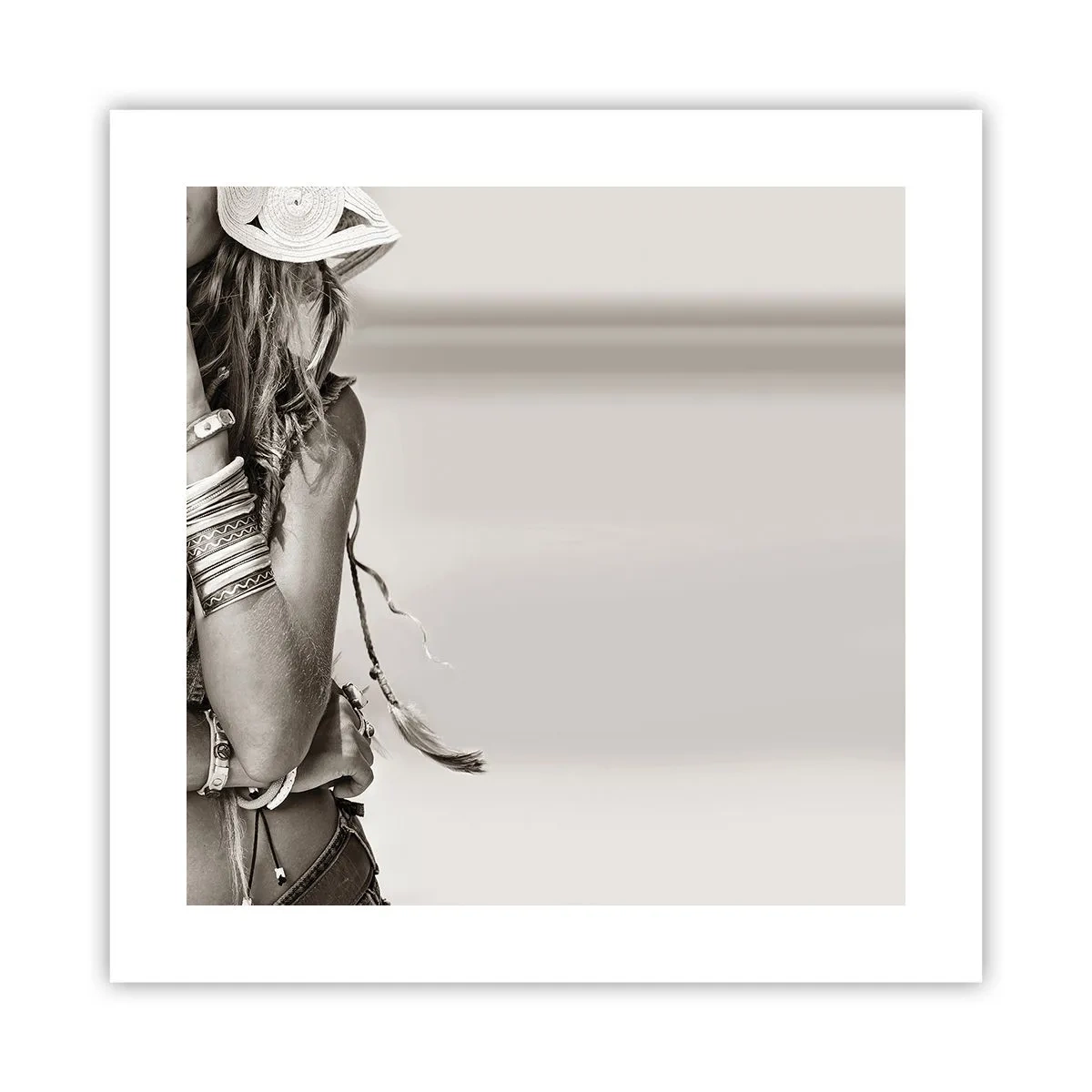 Poster - Ca o fată - 40x40 cm