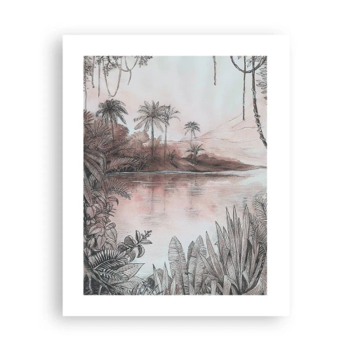 Poster - Jurnalul unui explorator din secolul al XIX-lea - 40x50 cm