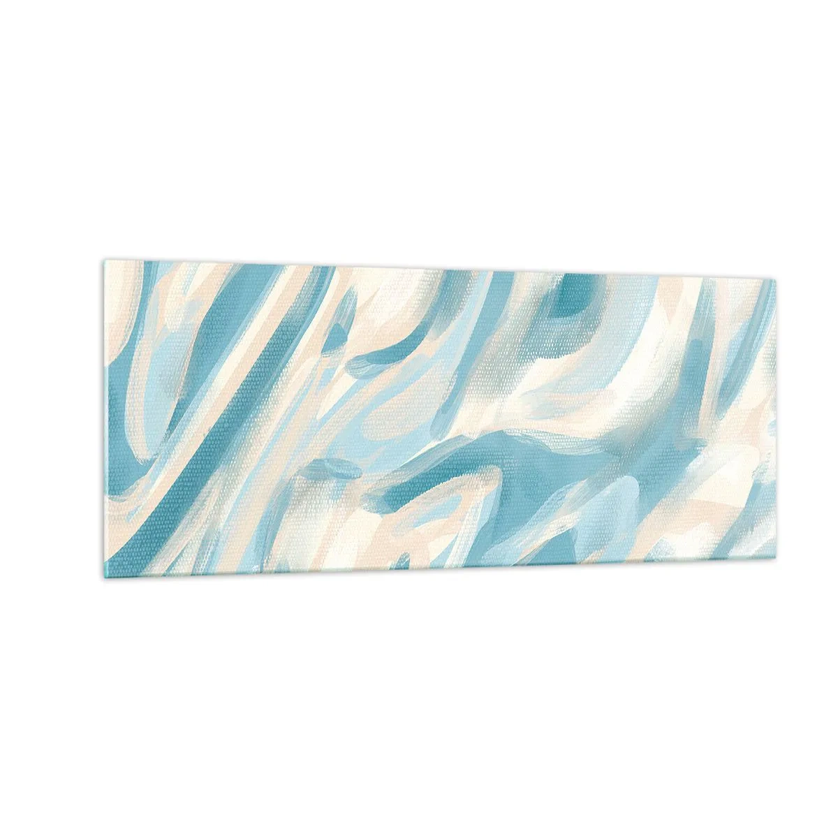 Tablou pe sticlă - Brize de primăvară - 100x40 cm