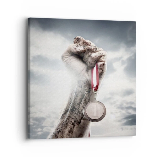 Tablou pe pânză - Per aspera ad astra - 30x30 cm