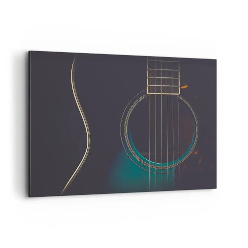 Tablou pe pânză - O clipă înainte de a suna - 100x70 cm