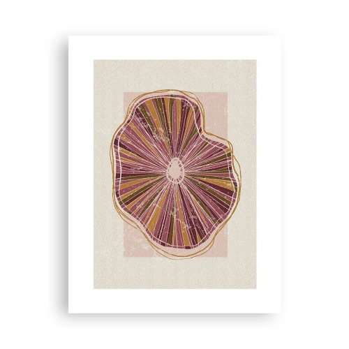 Poster - Abstracția radială - 30x40 cm