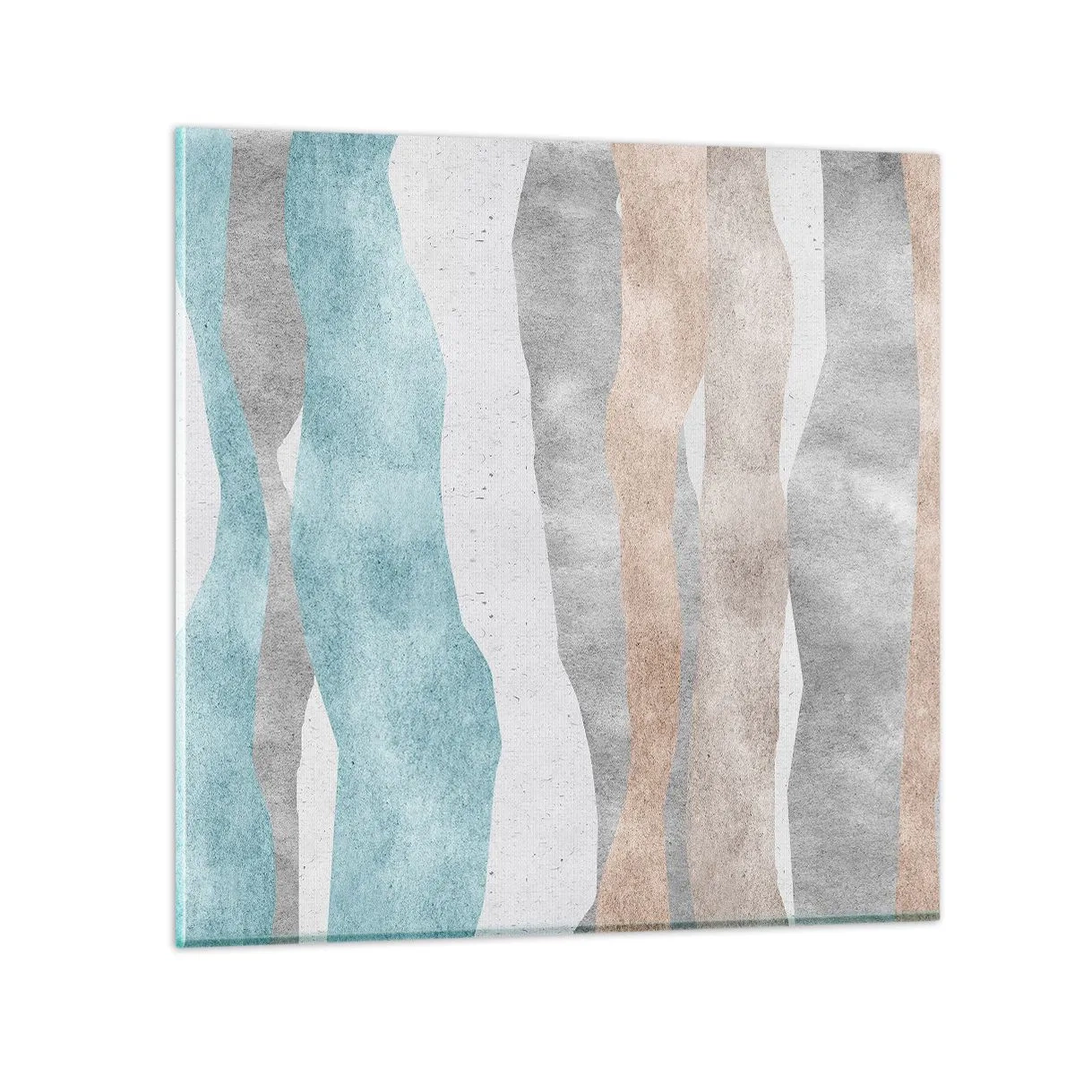 Tablou pe sticlă - Studiu de proximitate - 40x40 cm