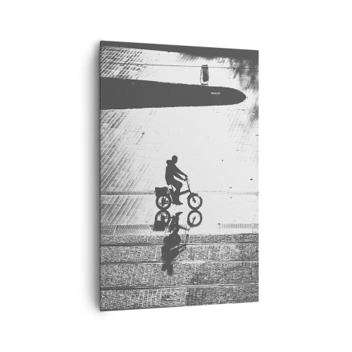 Tablou pe pânză - Înainte, prin oraș - 80x120 cm