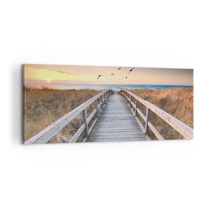 Tablou pe pânză - Spațiul pentru a zbura - 100x40 cm