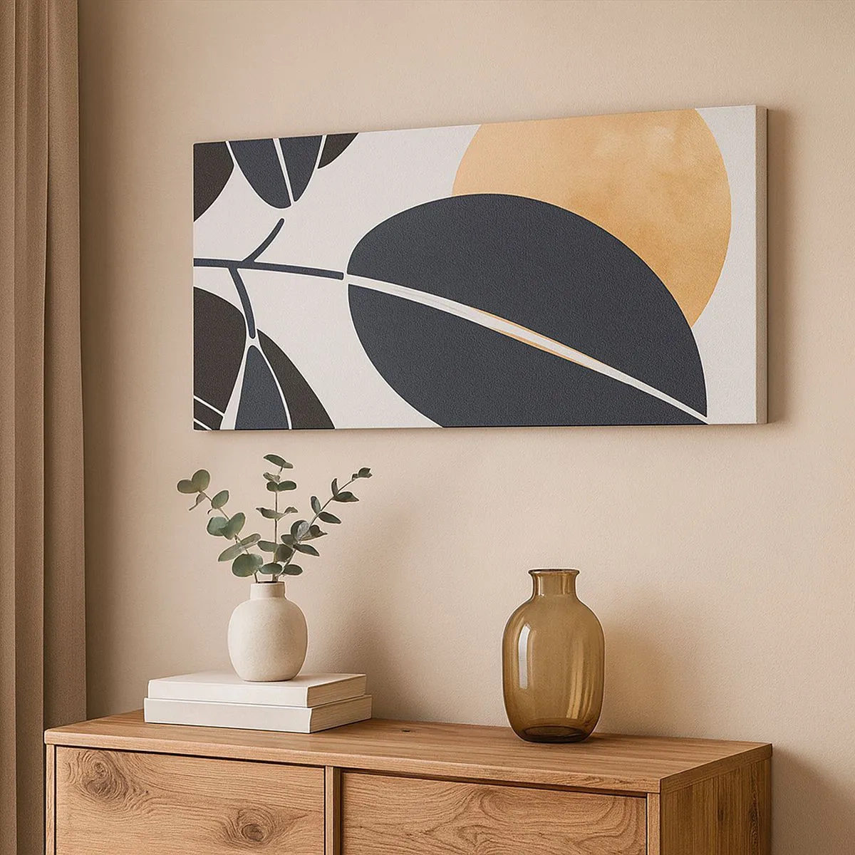 Tablou pe pânză - Ziua unei veri fierbinți - 100x40 cm