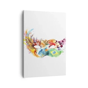 Tablou pe pânză - Brazilia salută cu samba - 50x70 cm