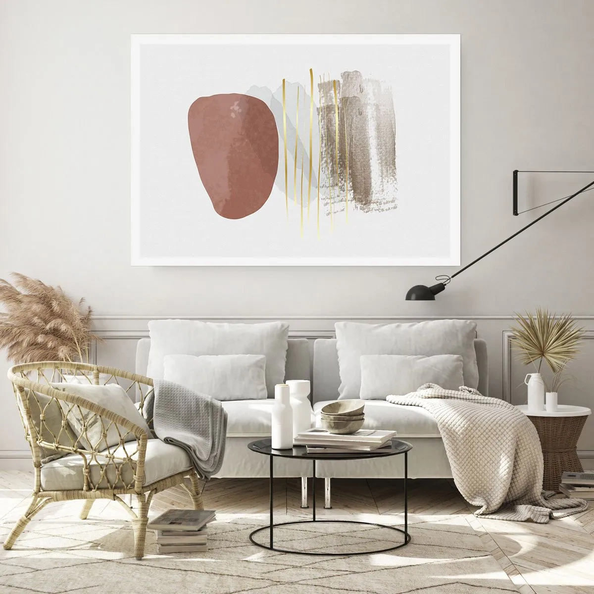 Poster - Colonadă abstractă - 50x40 cm