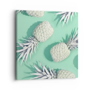 Tablou pe pânză - Merge bine cu mentă - 40x40 cm