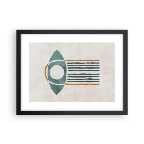 Poster în ramă neagră - Semne și ritualuri - 40x30 cm