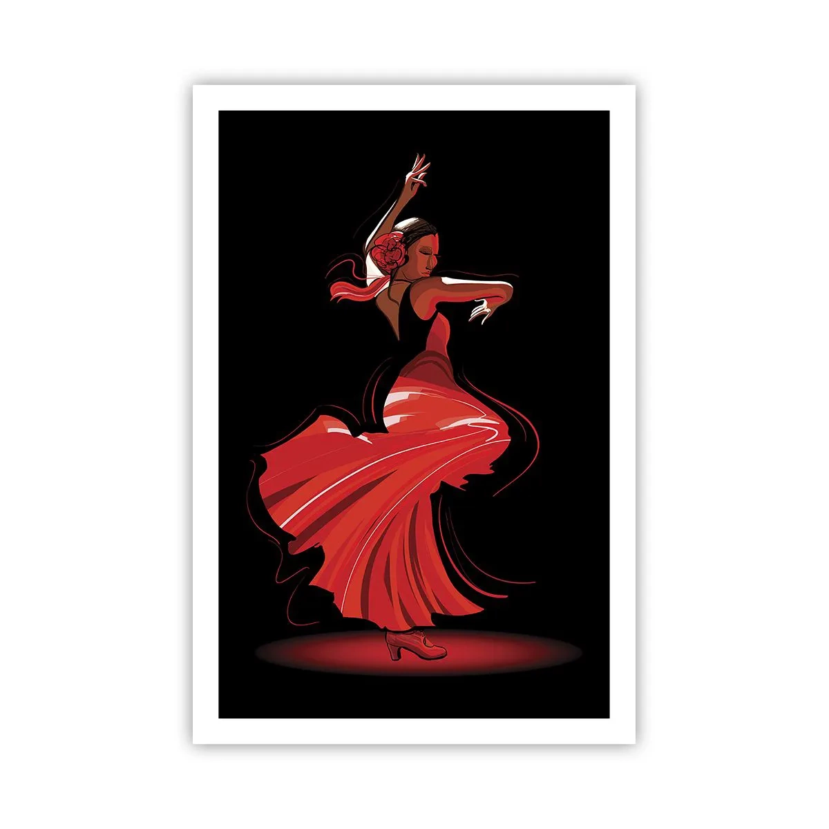 Poster - Spiritul înflăcărat al flamenco-ului - 61x91 cm