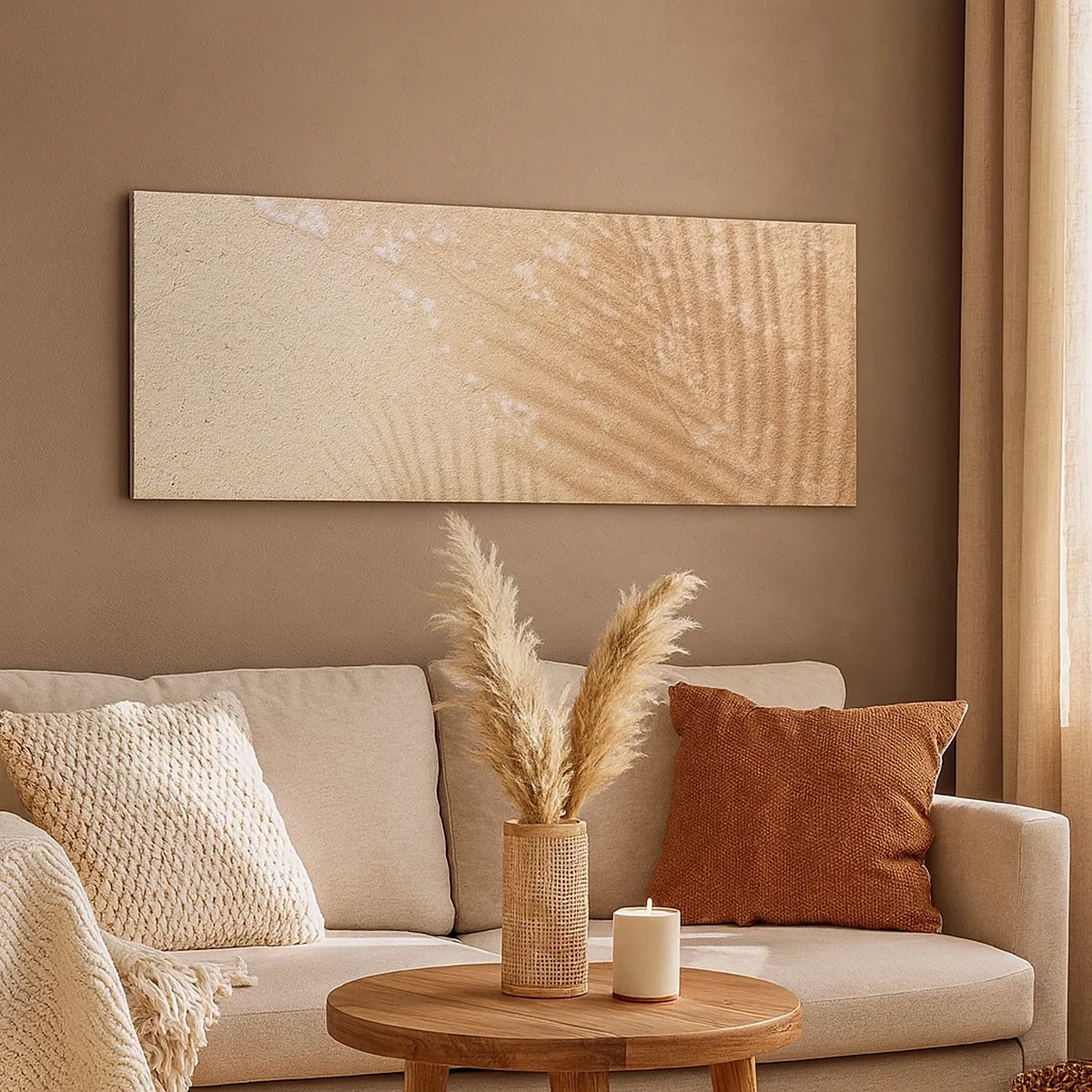 Tablou pe pânză - Umbra unei veri fierbinți - 30x30 cm